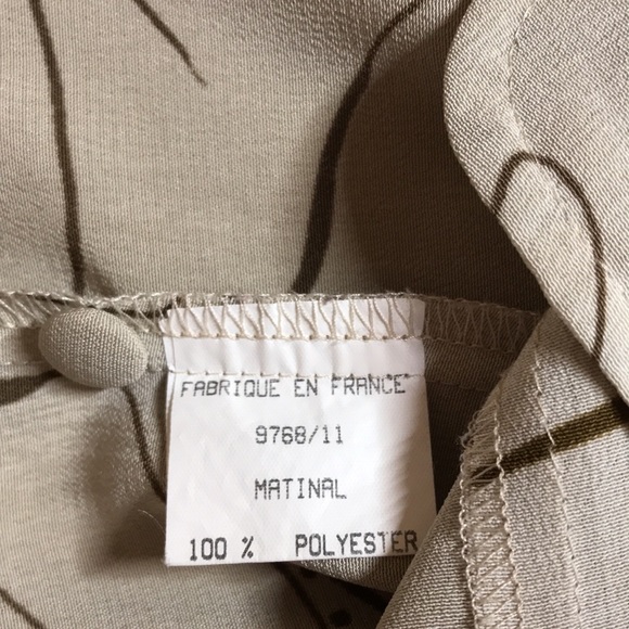 Un Jour Ailleurs Sleeveless Blouse Size 42 (US 8) Made in France. - Picture 8 of 8